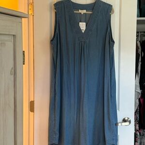 Laura plus size 3x tencil denim dress